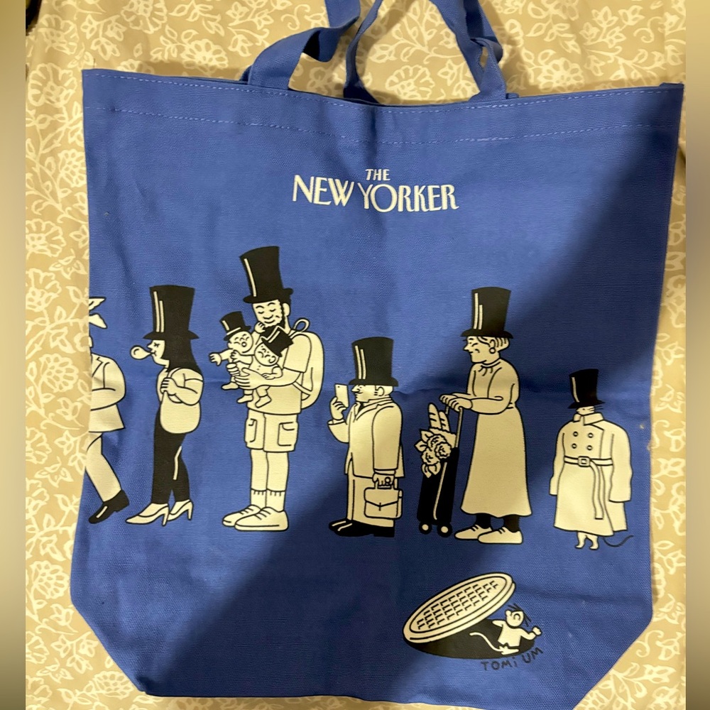 New Yorker Blue Tote